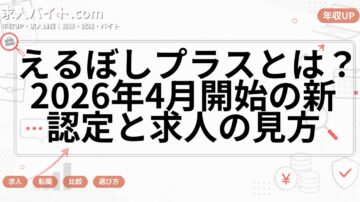 えるぼしプラスとは？2026年4月開始の新認定と求人の見方